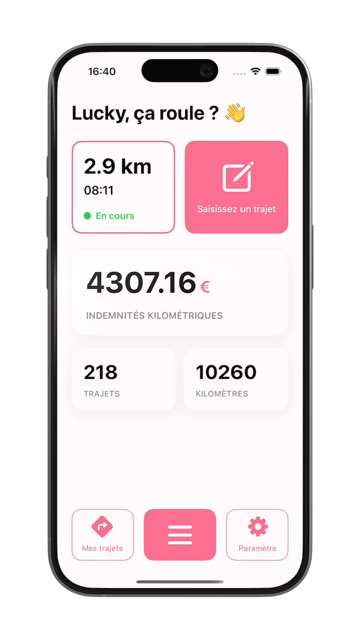 Aperçu de la fonctionnalité Suivi GPS automatique